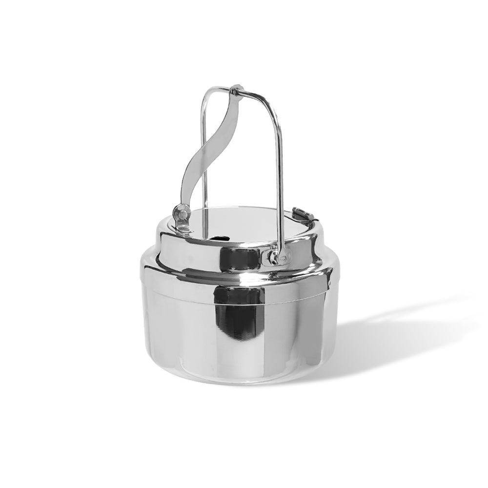 STAINLESS STEEL SUGAR CONTAINER WITH HINGED LID 日本製 · 不鏽鋼翻蓋糖罐