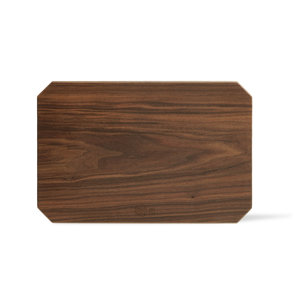LARGE WOODEN CUTTING & CHARCUTERIE BOARD / Black Walnut · Single-Piece