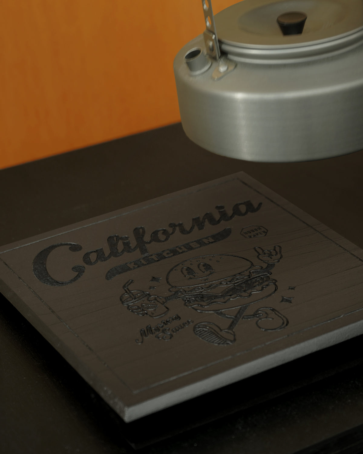 LASER ENGRAVED WOODEN TRIVETS & POT HOLDER 復古雕刻木製隔熱墊 · 鍋墊 / 4款入