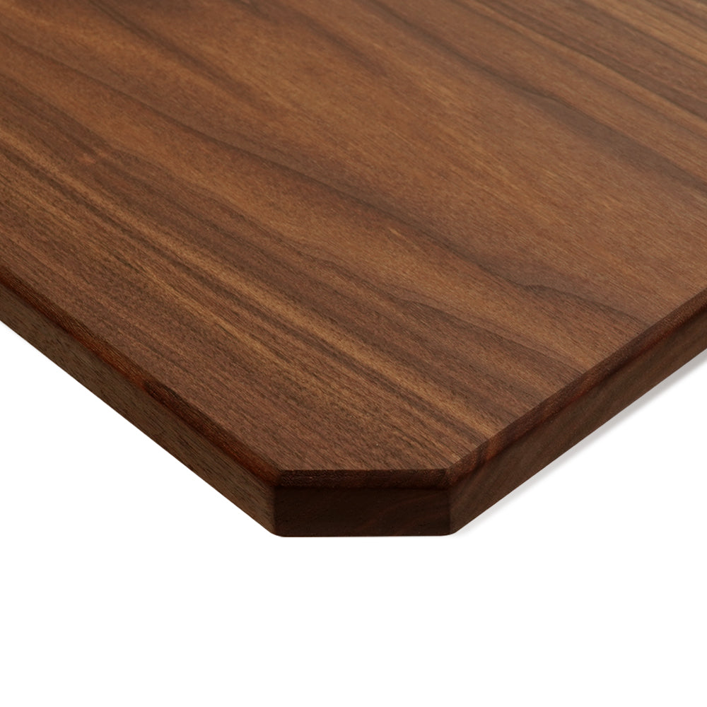 LARGE WOODEN CUTTING & CHARCUTERIE BOARD / Black Walnut · Single-Piece