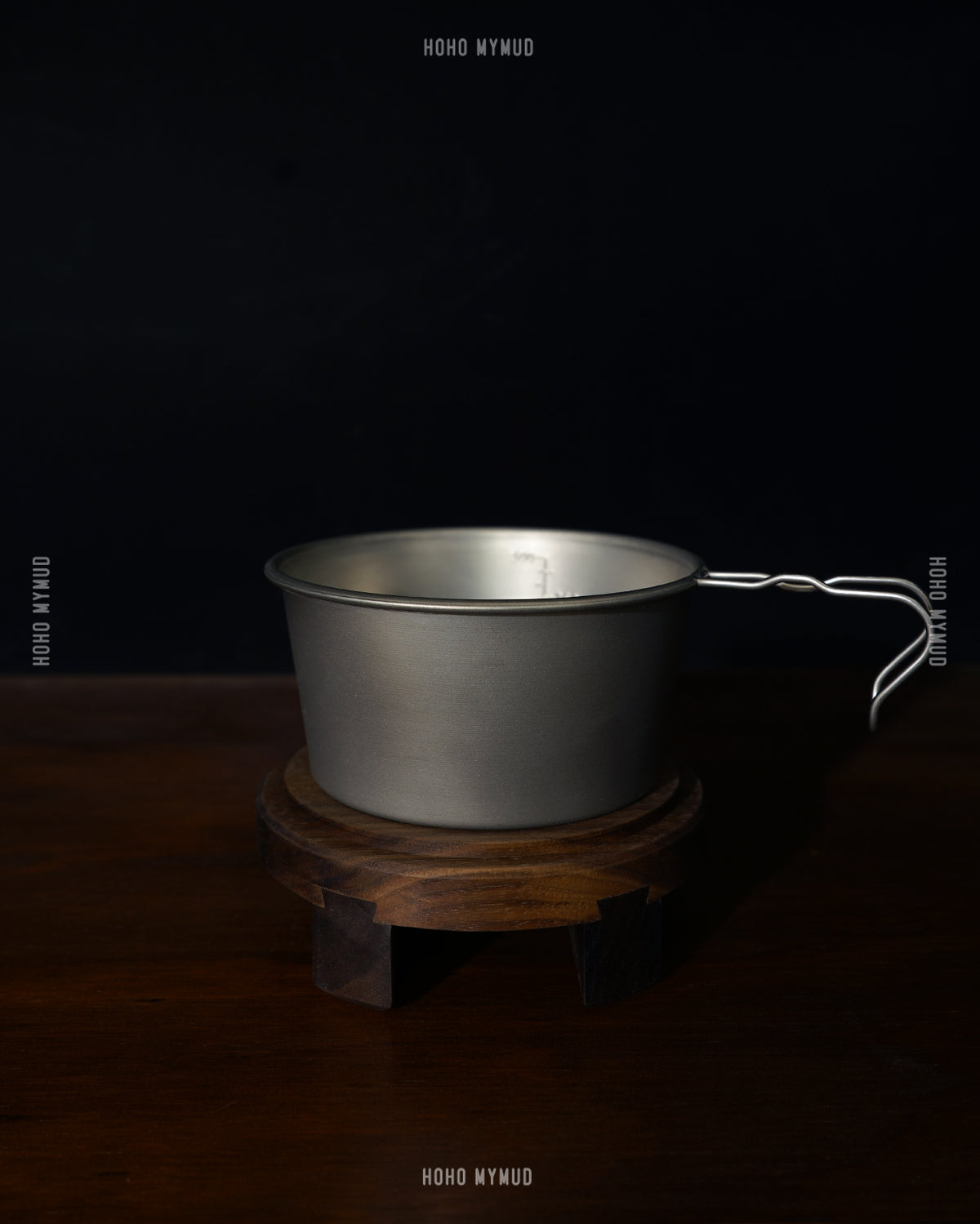BLACK WALNUT · JAPANESE STYLE WOODEN LID 香港製 · 黑胡桃木 · 釜蓋
