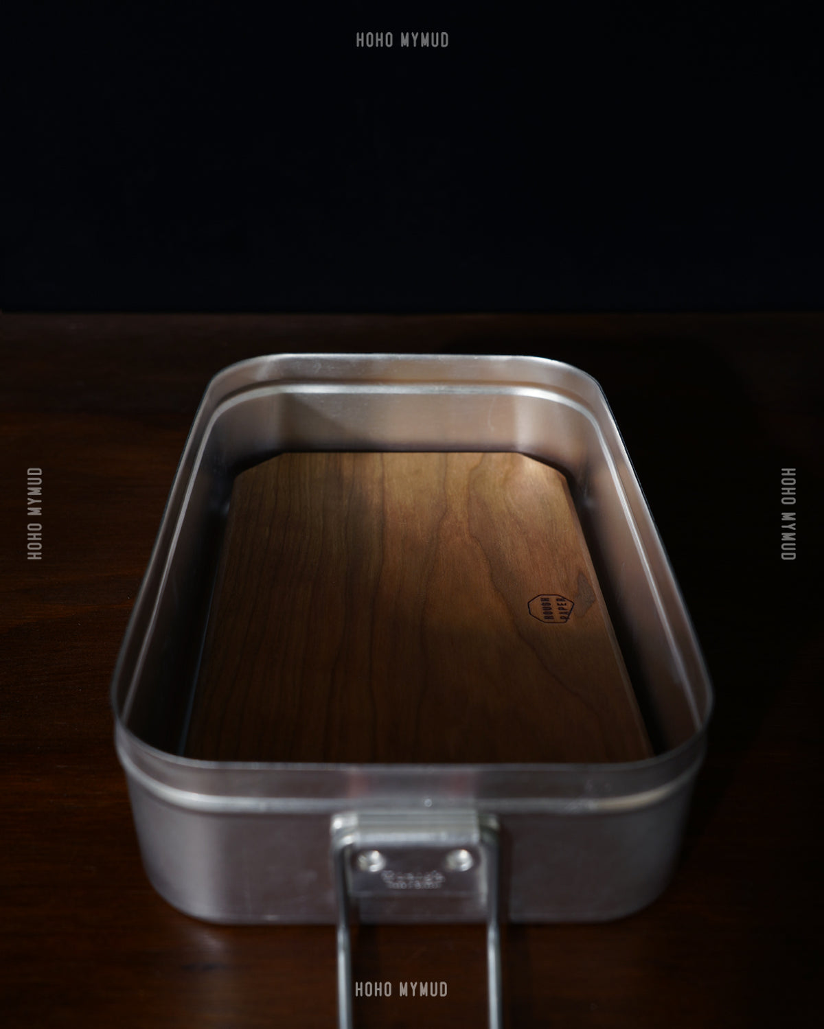 Rough Paper Wooden Cutting Board for Trangia Mess Tin 209 Canadian White Maple Portable Cutting Board