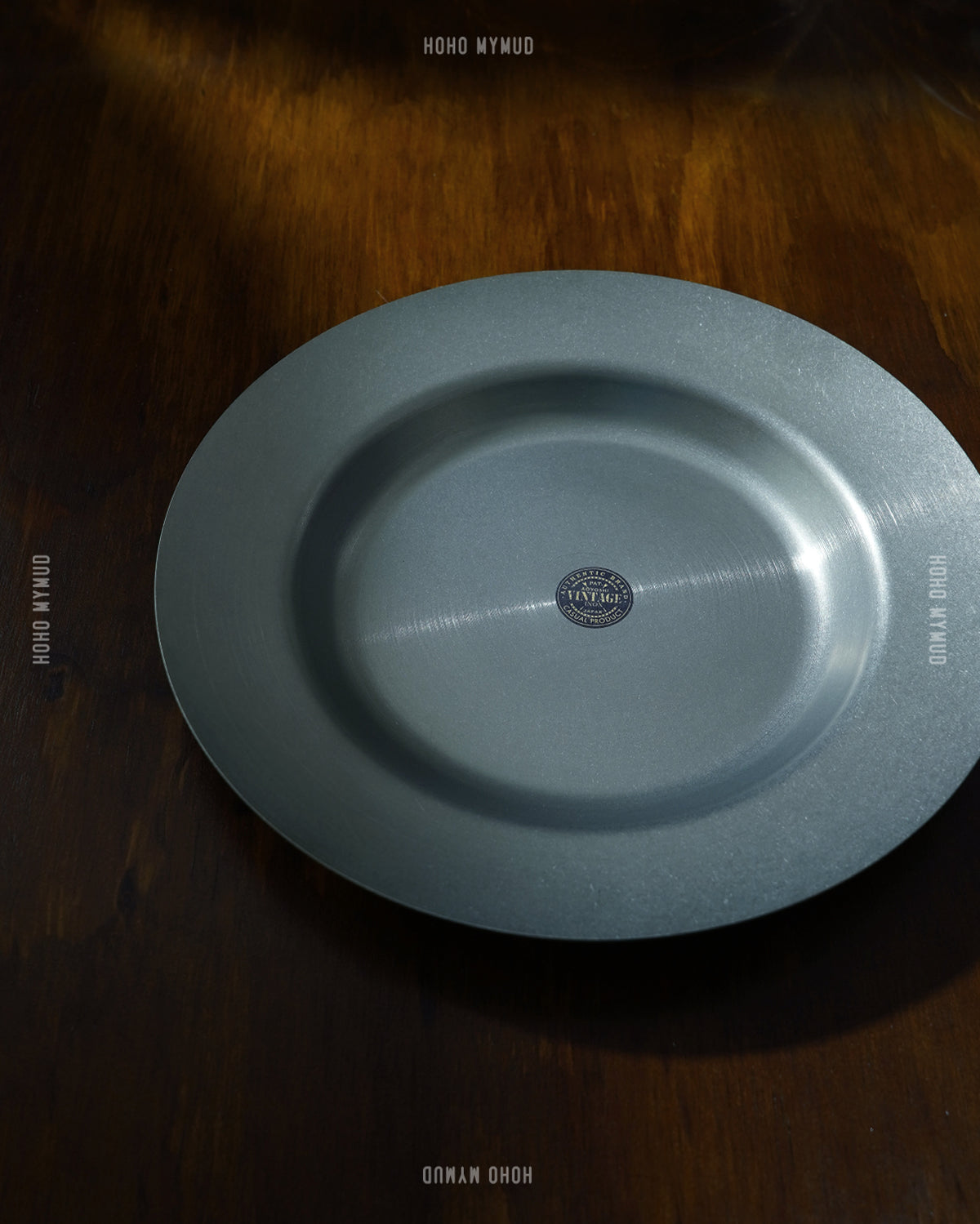 AOYOSHI VINTAGE STAINLESS STEEL PLATE 做舊系列不鏽鋼碟子