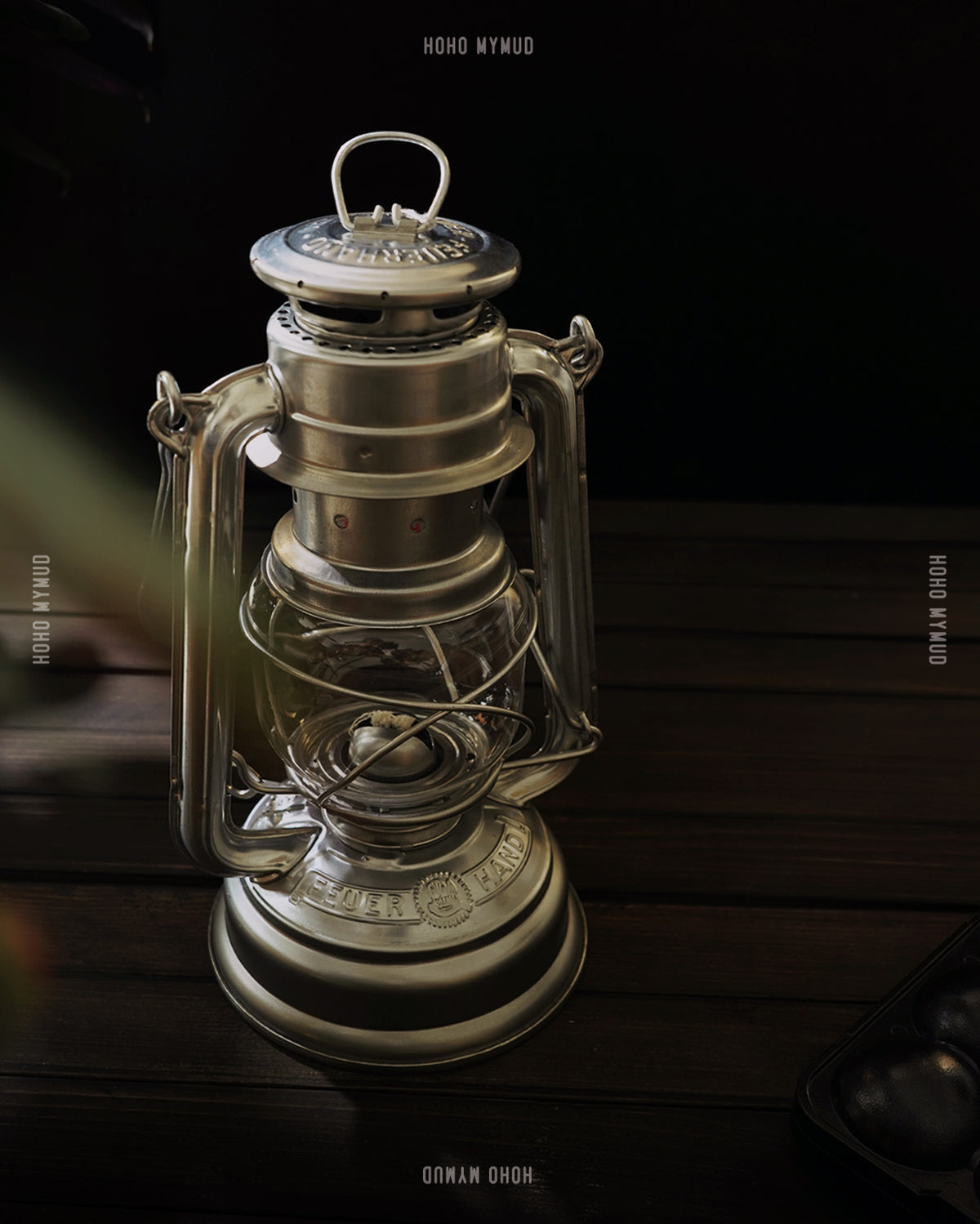 Feuerhand Hurricane Lantern Baby Special 276 - Zinc German-Made Classic Original Color Kerosene Lamp