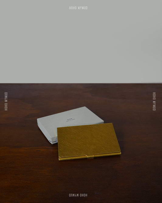 PICUS BRASS CARD CASE 日本製 · 黃銅名片卡片夾