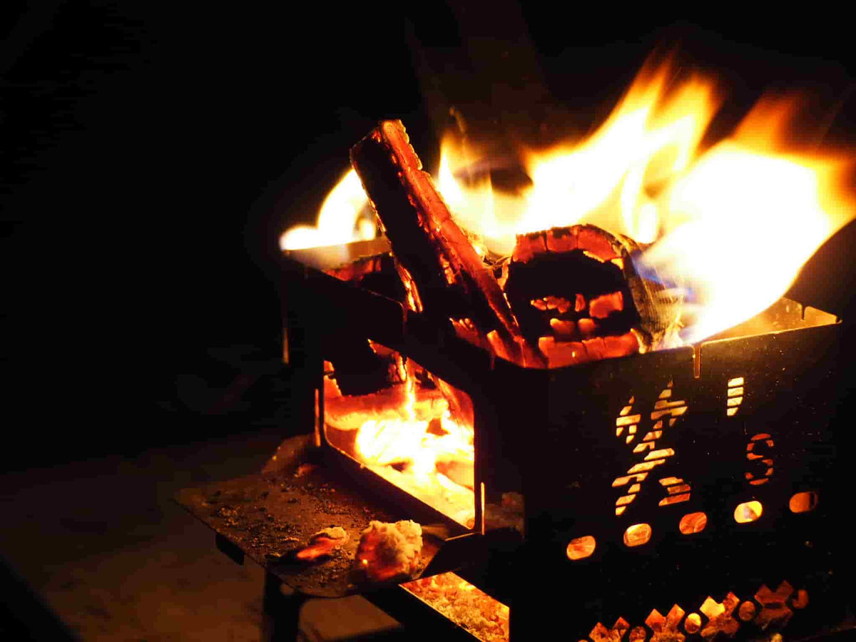 SHO’S B-6 STAINLESS STEEL FOLDING BARBECUE STOVE 笑’s B-6君不鏽鋼燒烤爐 / 4件組合裝