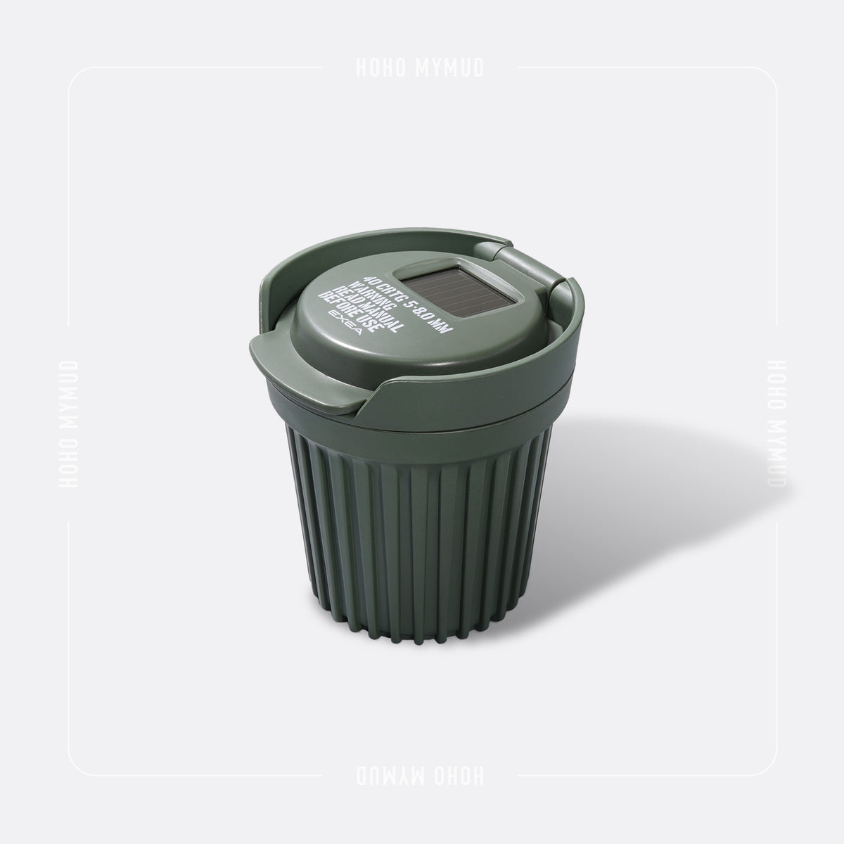 SEIKO Ashtray Mini with Solar-Powered Light / Green Sensor Solar Ashtray