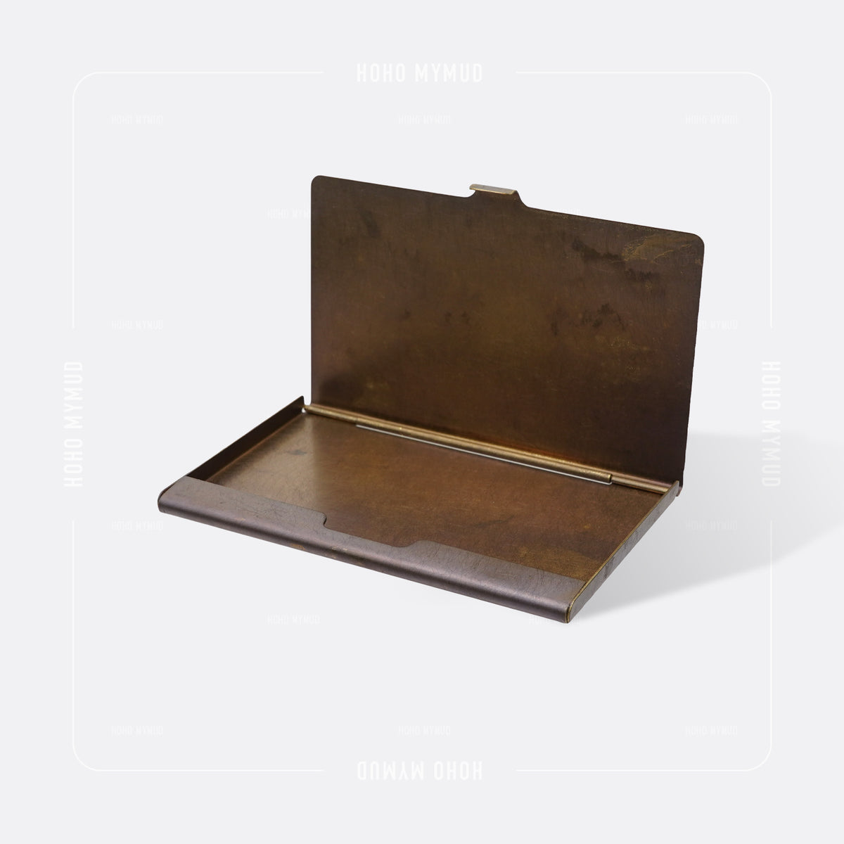 Picus Brass Card Case Made in Japan Brass Business Card / Card Holder