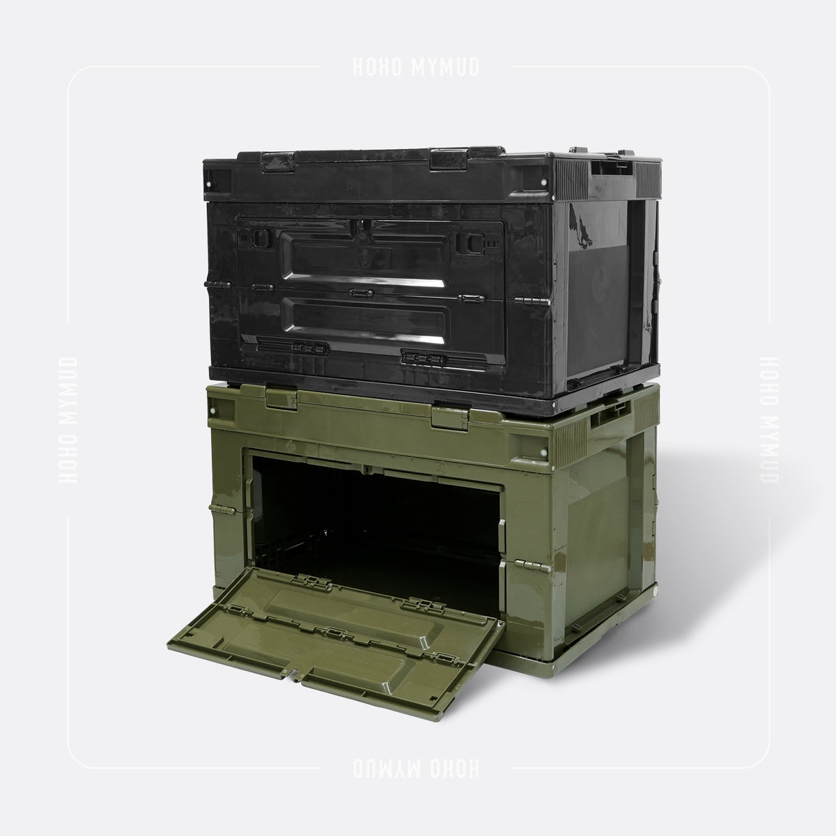 PORTABLE FOLDING STORAGE CONTAINER 工業摺疊收納箱 50L