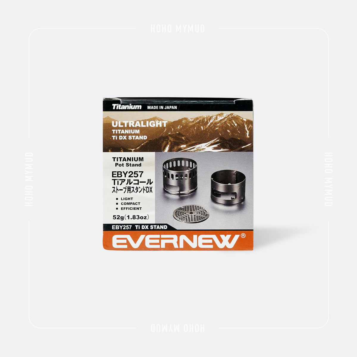 EVERNEW TITANIUM ALCOHOL POT STAND 輕量鈦金屬酒精爐爐架