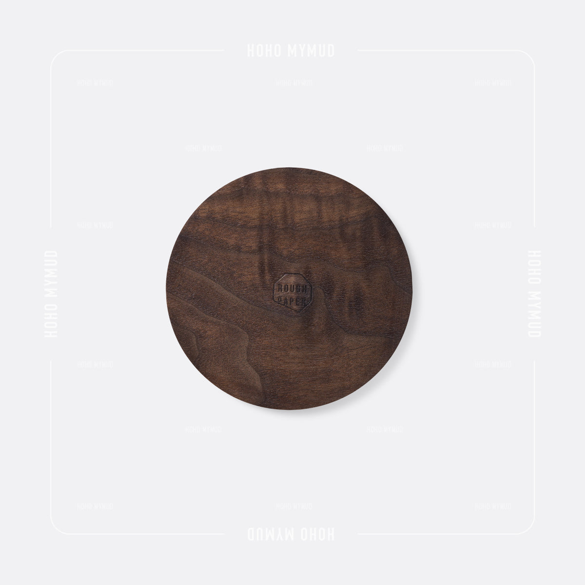 BLACK WALNUT · WOODEN LID FOR SNOW PEAK CUP & MUG 香港製 · 雪峰鈦杯適用 · 黑胡桃木杯蓋
