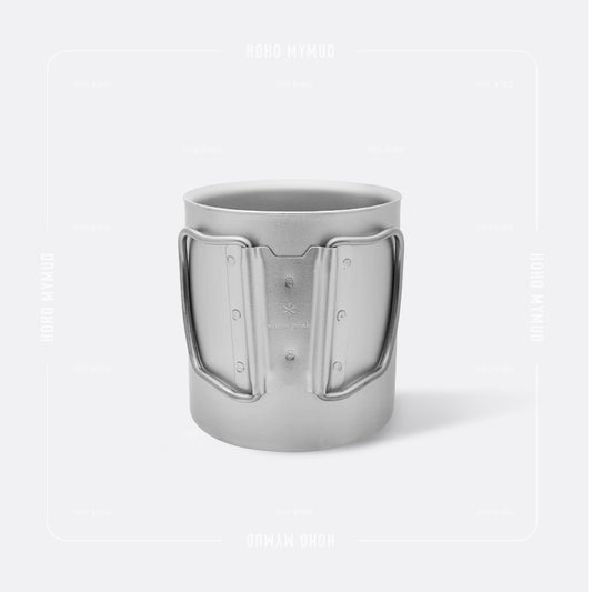 SNOW PEAK TI-DOUBLE 450 MUG 超輕鈦金屬製 · 雙層保溫杯