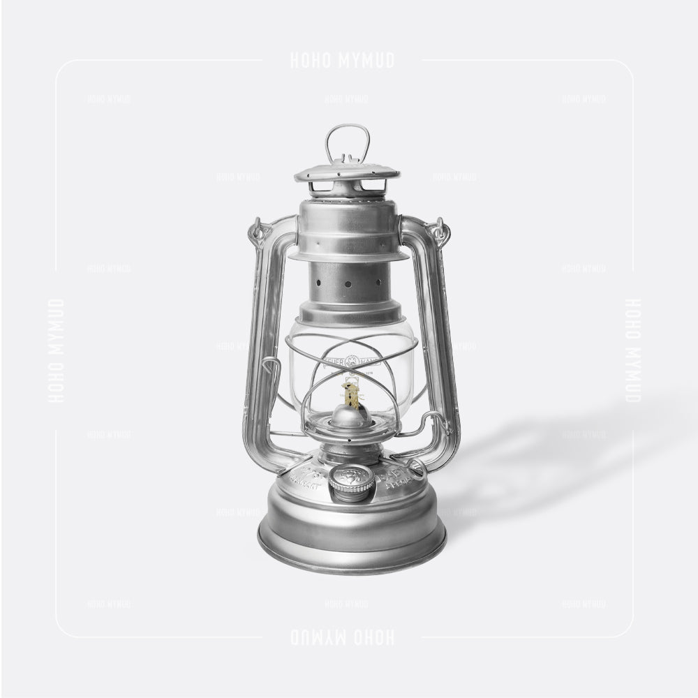 Feuerhand Hurricane Lantern Baby Special 276 - Zinc German-Made Classic Original Color Kerosene Lamp