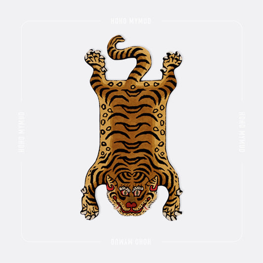 HANDCRAFT TIGER RUG 手工編織西藏老虎羊毛地墊 / Medium size