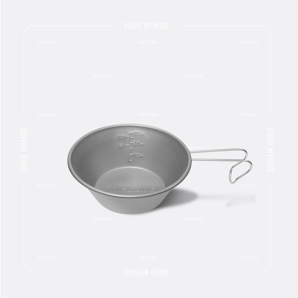 UNIFLAME TITANIUM SERRIA CUP 超輕量鈦金屬登山杯 300ml