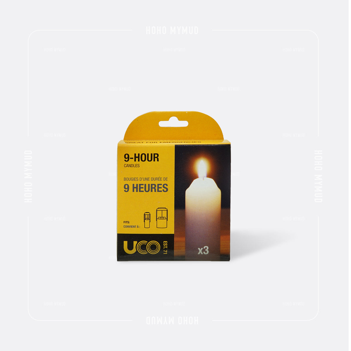 UCO 3 PACK 9 HOURS CANDLES 9 小時蠟燭 3 支