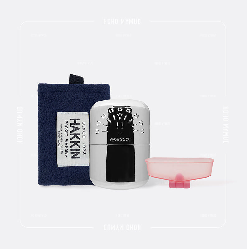 HAKKIN PEACOCK POCKET WARMER 日本製 · 孔雀牌白金懷爐 · 暖蛋 / Standard