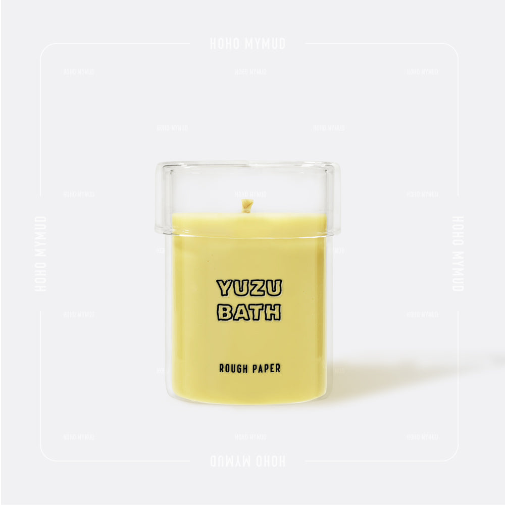 No.5 YUZU BATH Yuzu Forest Bath｜Natural Aromatic Beeswax Candle Handcrafted Aromatic Beeswax Candle
