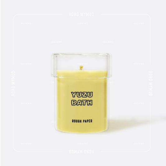 NATURAL SCENTED BEEWAXS CANDLE / No.5 Yuzu Bath 天然香薰蜜蠟蠟燭