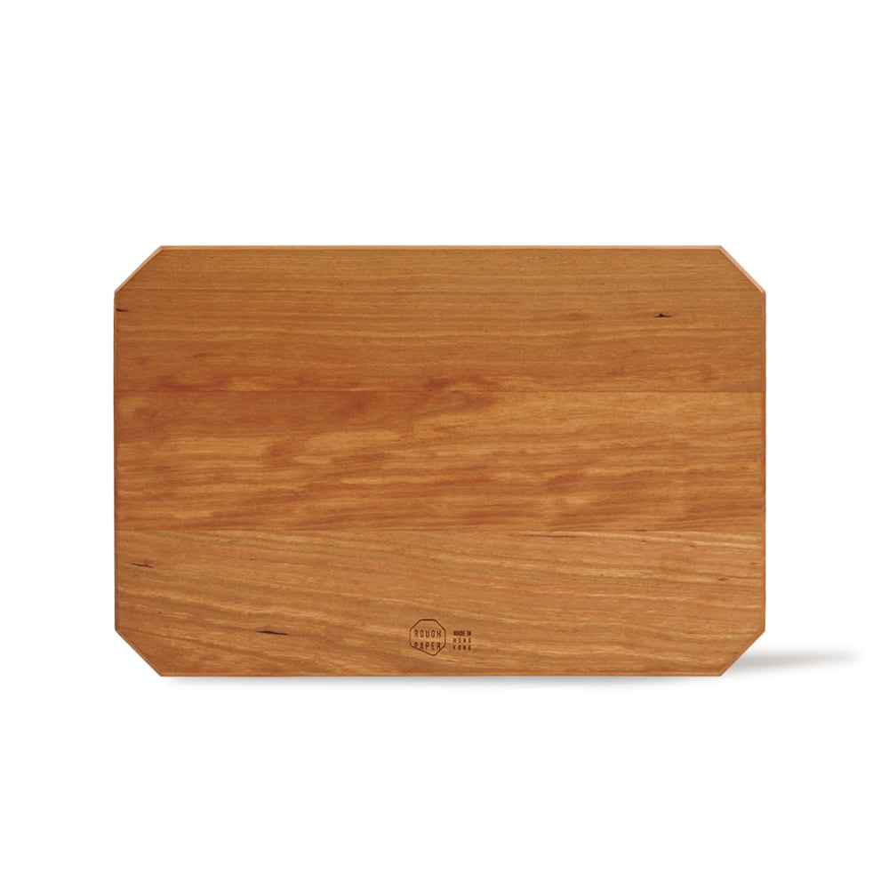 LARGE WOODEN CUTTING & CHARCUTERIE BOARD / Cherry Wood · Face Grain