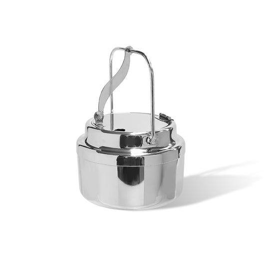 STAINLESS STEEL SUGAR CONTAINER WITH HINGED LID 日本製 · 不鏽鋼翻蓋糖罐