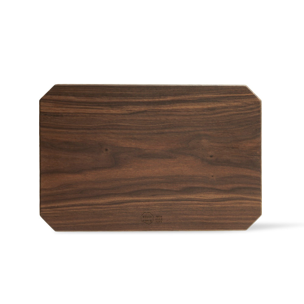 LARGE WOODEN CUTTING & CHARCUTERIE BOARD / Black Walnut · Single-Piece