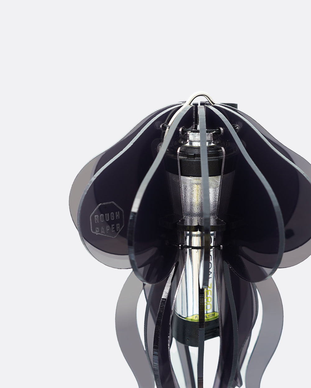 ROUGH PAPER GOAL ZERO MIRCO FLASH LANTERN HOOD / Jelly F112 香港製 · 水母造型 · 壓克力燈罩