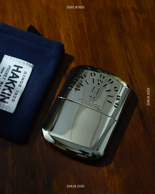 HAKKIN PEACOCK POCKET WARMER 日本製 · 孔雀牌白金懷爐 · 暖蛋 / Standard