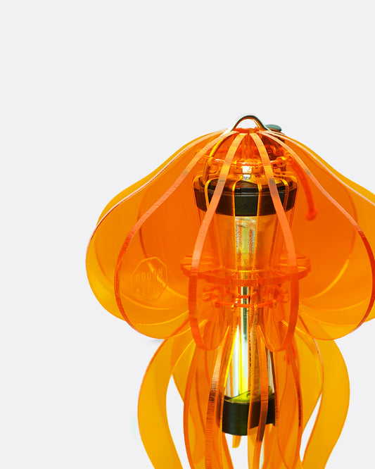 ROUGH PAPER GOAL ZERO MIRCO FLASH LANTERN HOOD / Jelly F112 香港製 · 水母造型 · 壓克力燈罩