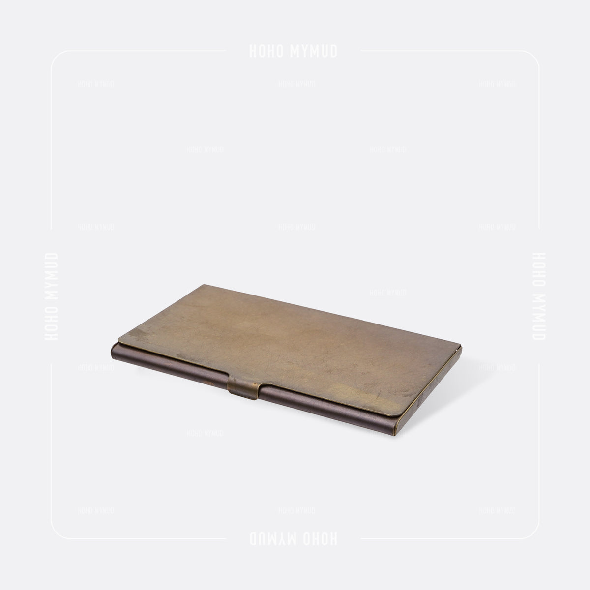 Picus Brass Card Case Made in Japan Brass Business Card / Card Holder