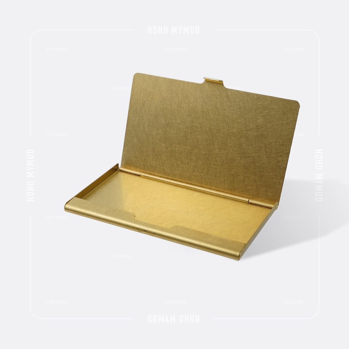 Picus Brass Card Case Made in Japan Brass Business Card / Card Holder