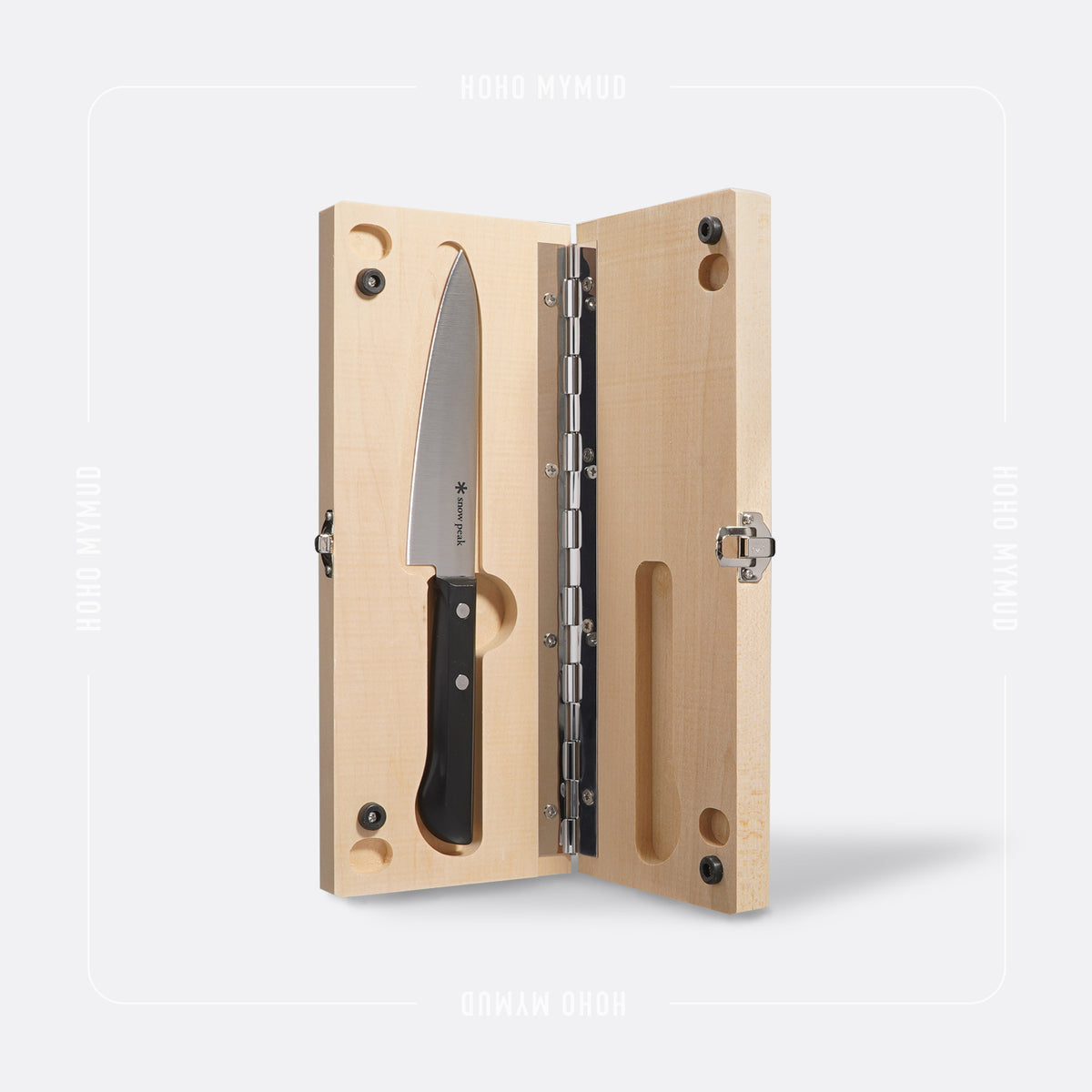 SNOW PEAK CUTTING BOARD M size 砧板連刀具套裝