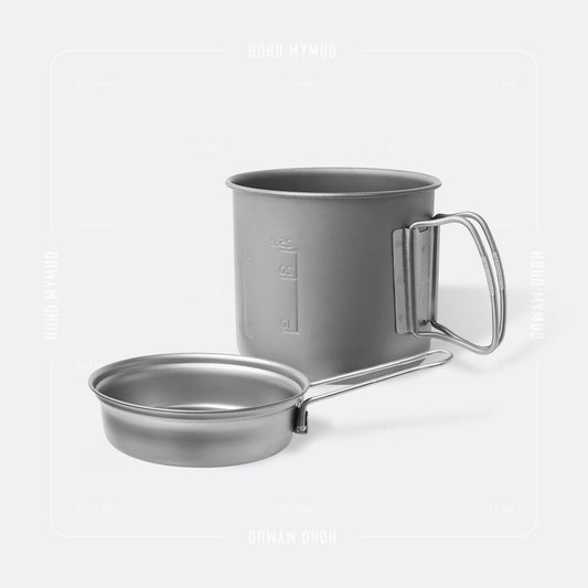 SNOW PEAK TREK 900 TITANIUM COOKSET 超輕量鈦金屬 · 杯形煮食煲