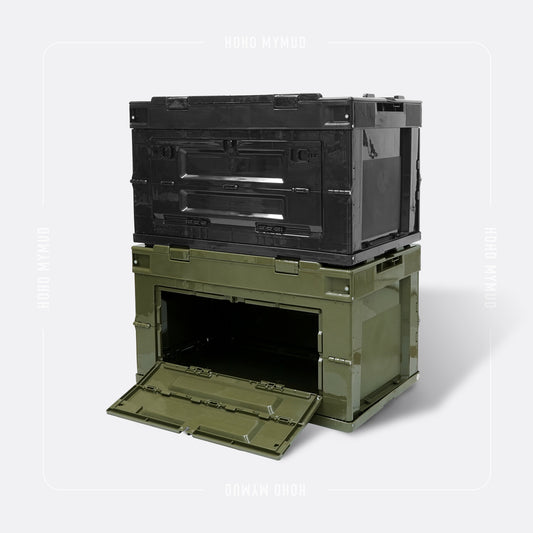 PORTABLE FOLDING STORAGE CONTAINER 工業摺疊收納箱 50L