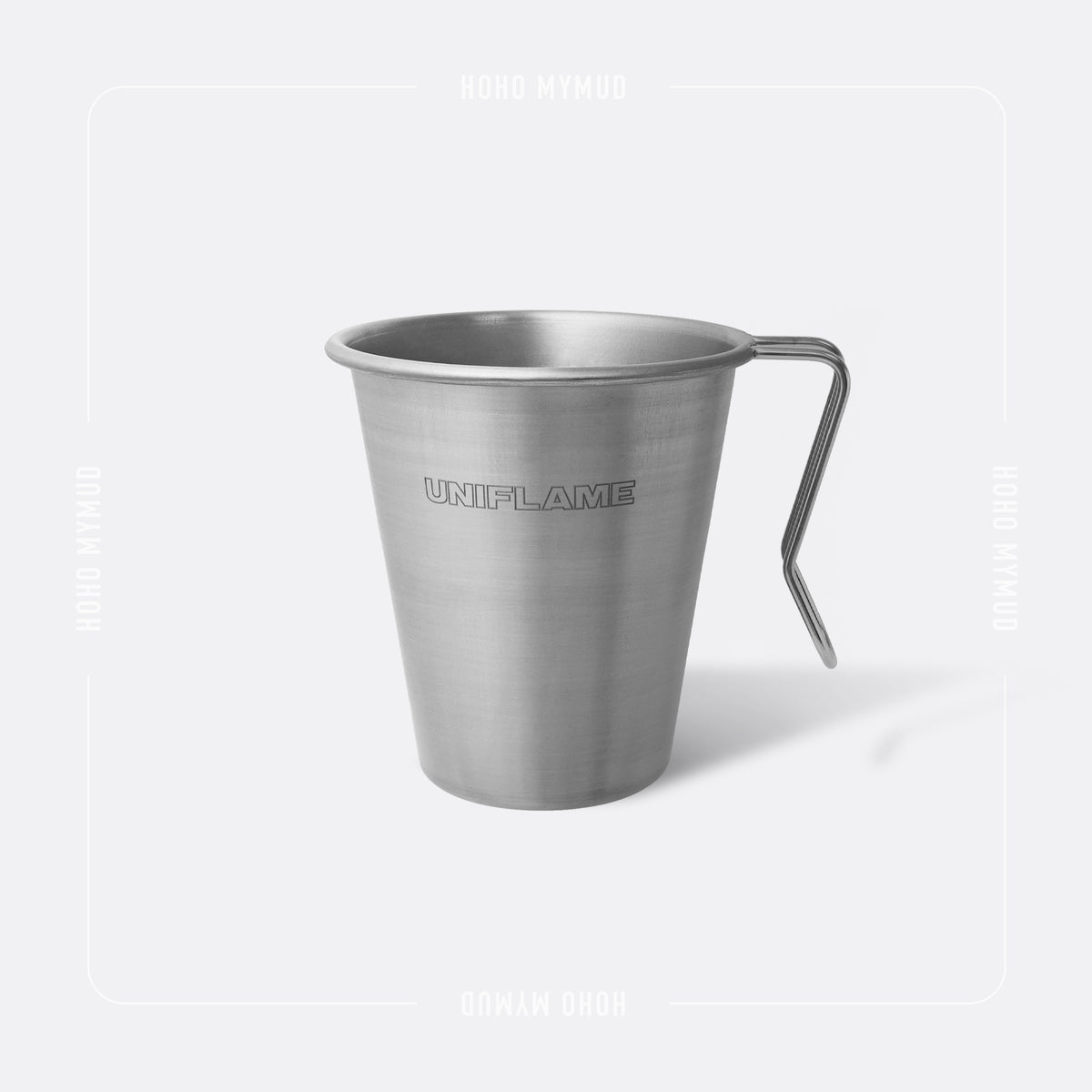 UNIFLAME TITANIUM STACKING MUG / 500ml 可堆疊收納 · 可直火加熱 · 單層鈦杯