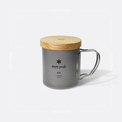 HINOKI · WOODEN LID FOR SNOW PEAK CUP & MUG 日本檜木杯蓋
