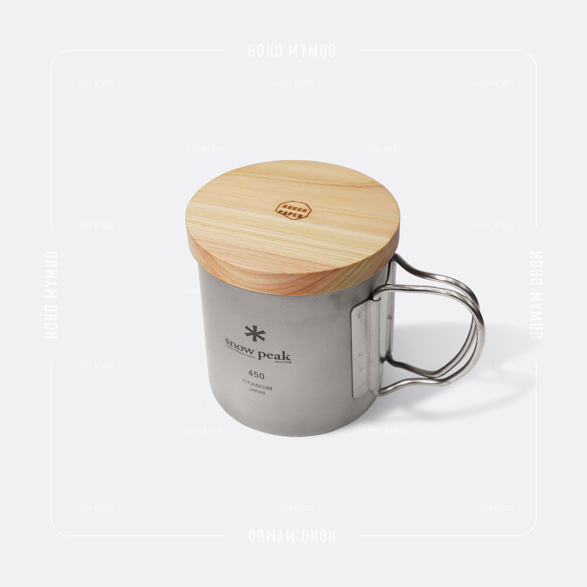 HINOKI · WOODEN LID FOR SNOW PEAK CUP & MUG 日本檜木杯蓋