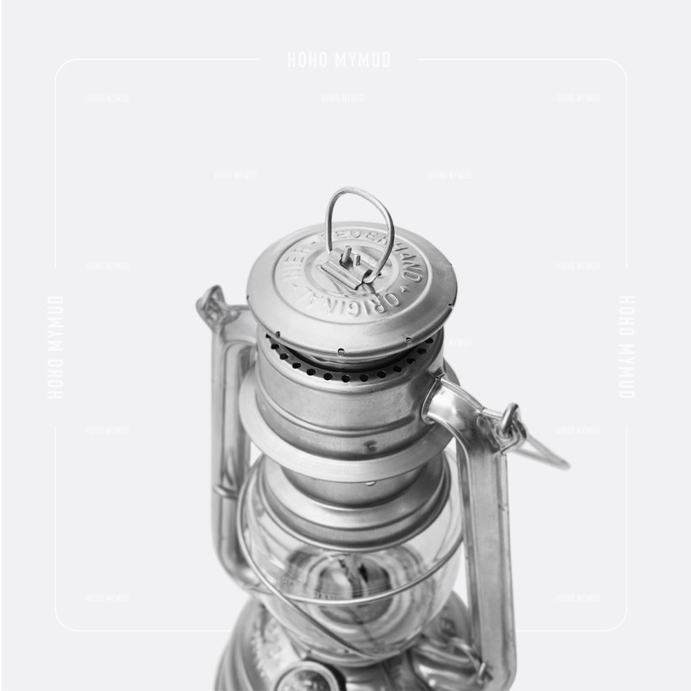 Feuerhand Hurricane Lantern Baby Special 276 - Zinc German-Made Classic Original Color Kerosene Lamp
