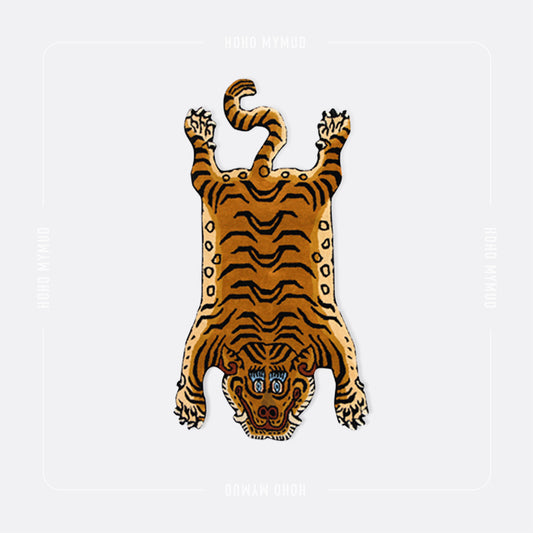 HANDCRAFT TIGER RUG 手工編織西藏老虎羊毛地墊 / Medium size