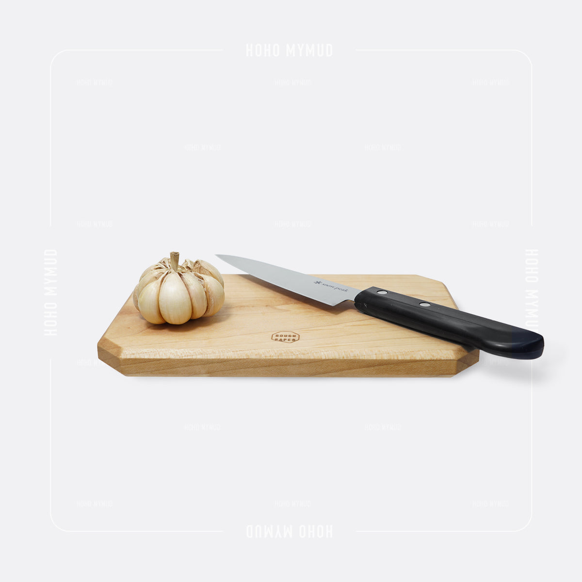 Rough Paper Wooden Cutting Board for Trangia Mess Tin 209 Canadian White Maple Portable Cutting Board
