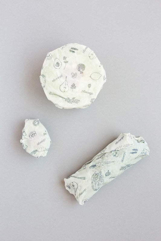 清貨優惠 abeego 3 VARIETY FOOD WRAPS 環保蜜蠟保鮮布