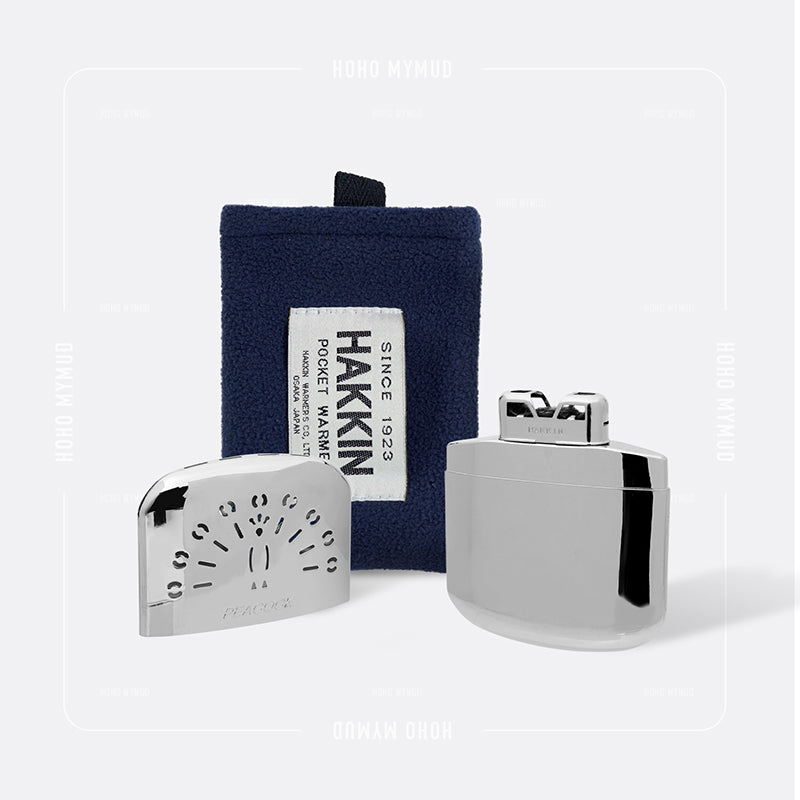 HAKKIN PEACOCK POCKET WARMER 日本製 · 孔雀牌白金懷爐 · 暖蛋 / Standard