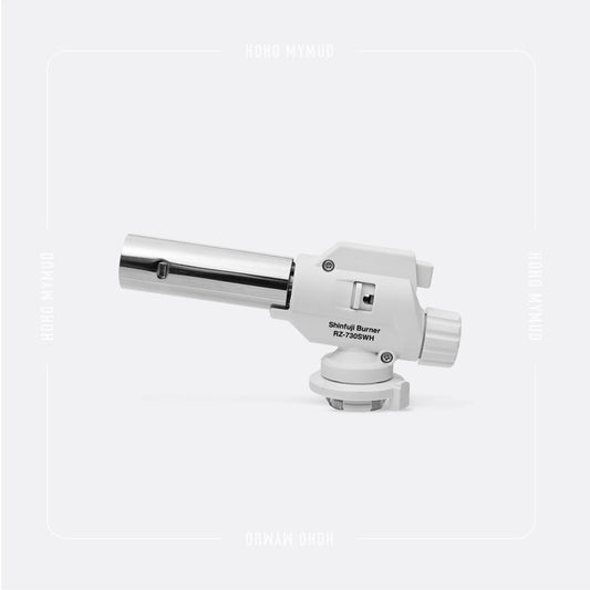 燒烤必備 · 點炭神器 SHINFUJI BURNER POWER TORCH 邊爐氣用火槍頭 / 純白特別版