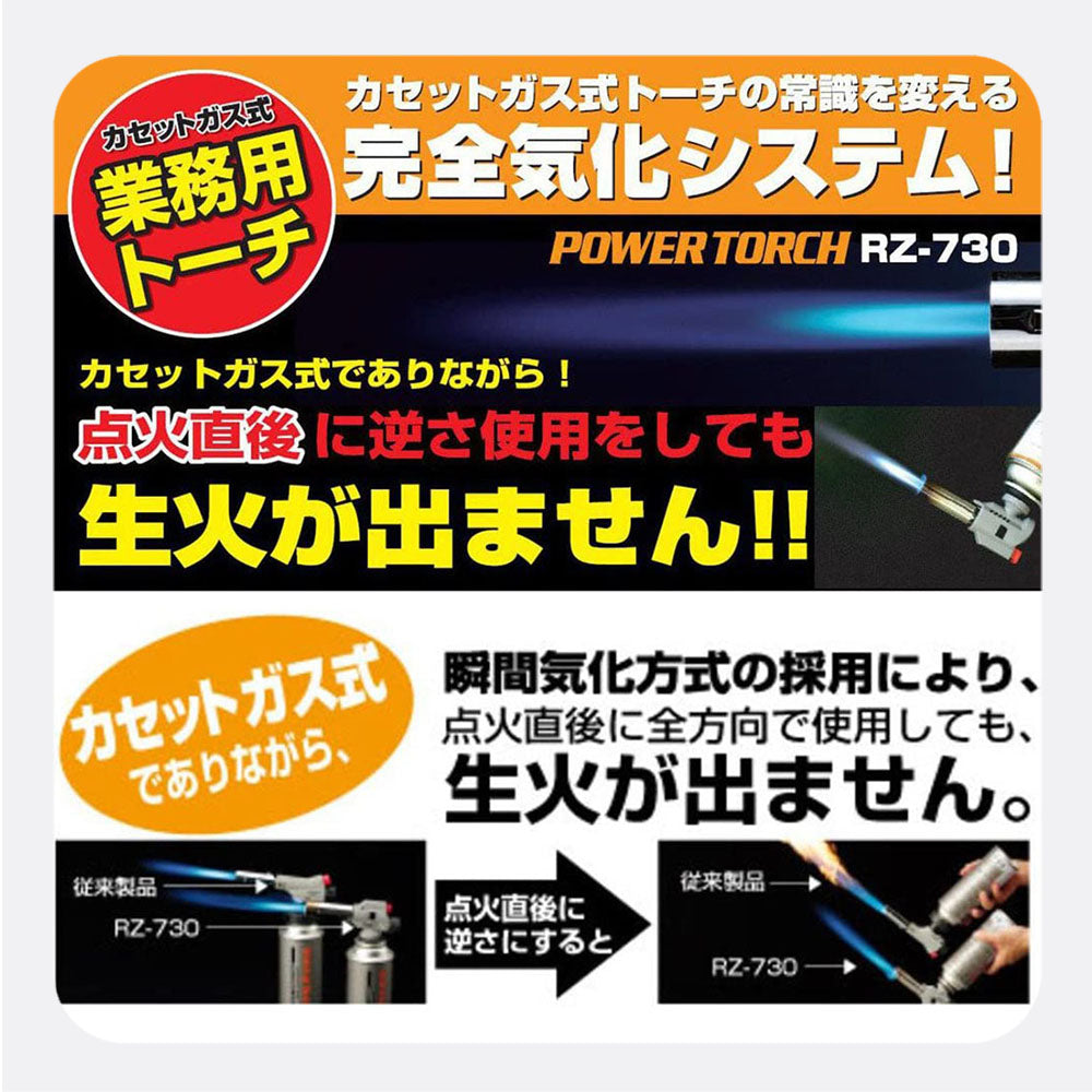 燒烤必備 · 點炭神器 SHINFUJI BURNER POWER TORCH 邊爐氣用火槍頭 / 純白特別版